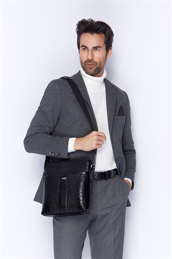 Genuine Leather Shoulder Bag 329 12