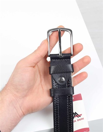 Siyah Spor Deri Kemer s187