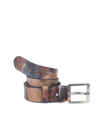 Kamuflaj Spor Deri Kemer