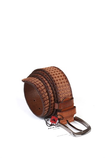 Taba Hakiki Deri Spor Erkek Kemeri s240