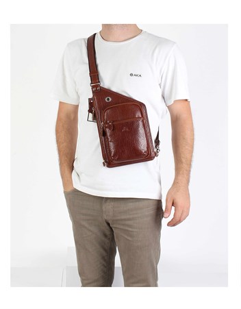 Genuine Leather Crossbody Bag 118 63