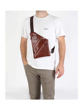 Genuine Leather Crossbody Bag 119 63