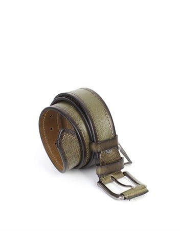 Yeşil Spor Deri Kemer s227