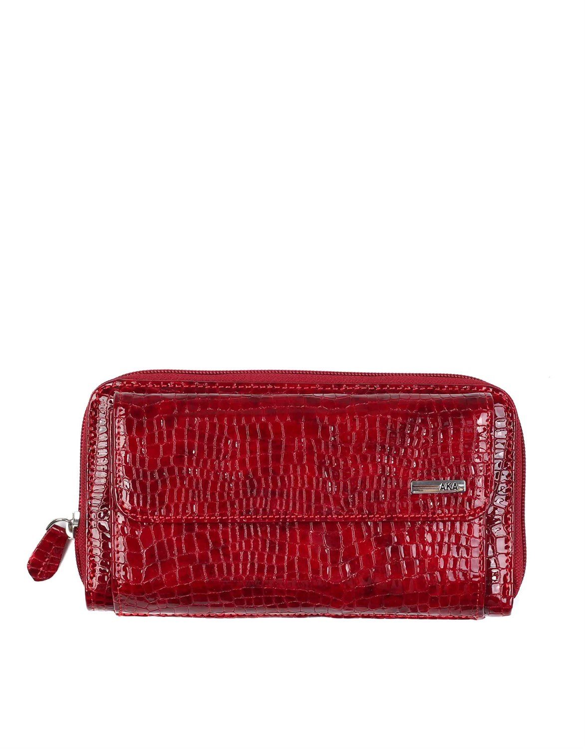 Açık Kırmızı Deri Kadın Cüzdanı (429-66)