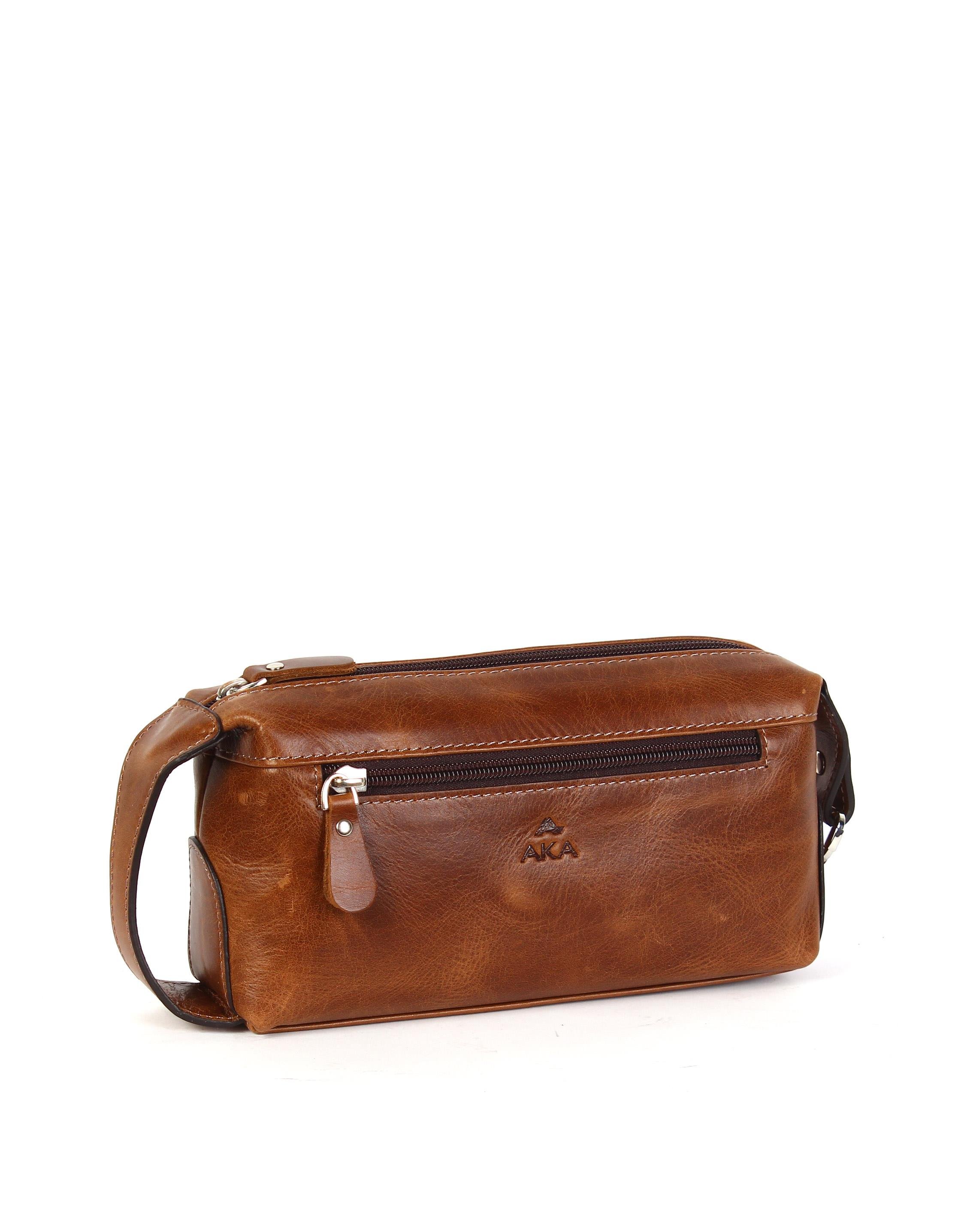 Aka Deri Crazy Tarçın El Çantası 116 r132