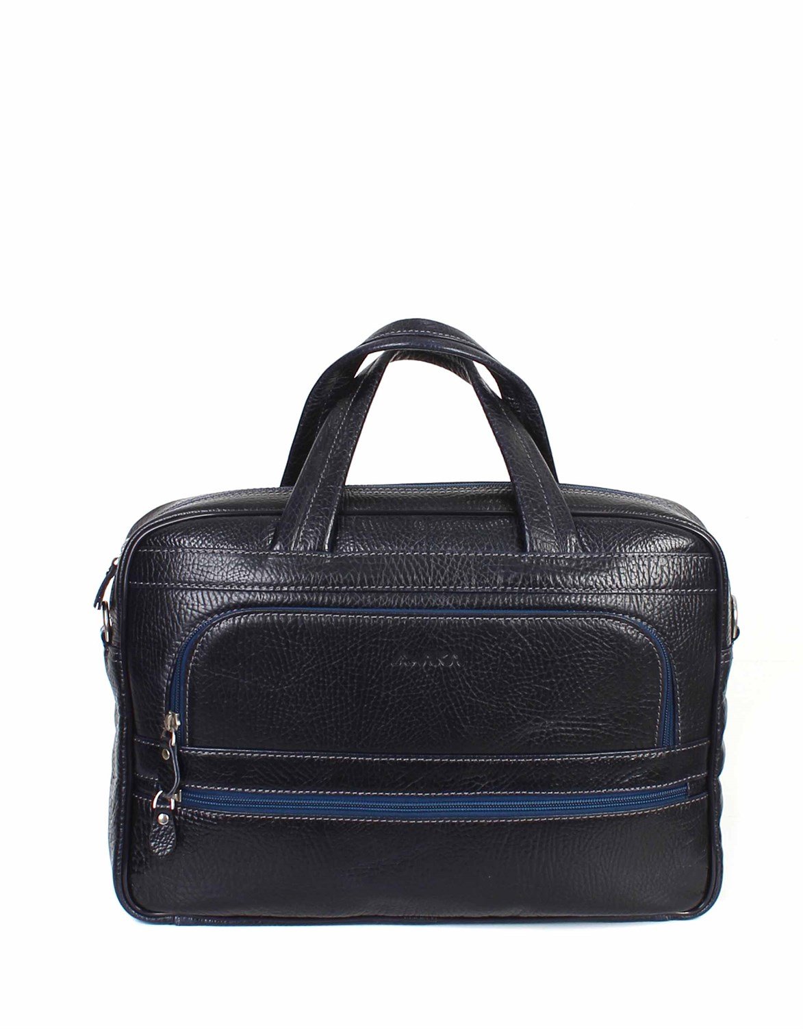 Aka Deri Evrak Çantası Lacivert 251