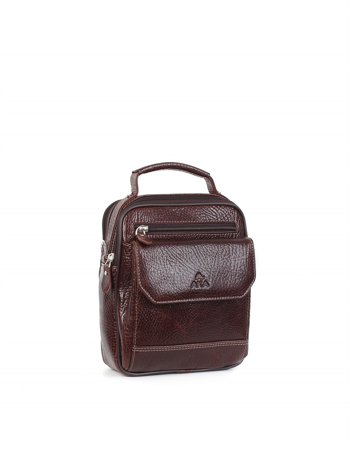 El ve Omuzdan Askılı Deri Erkek Çantası 391