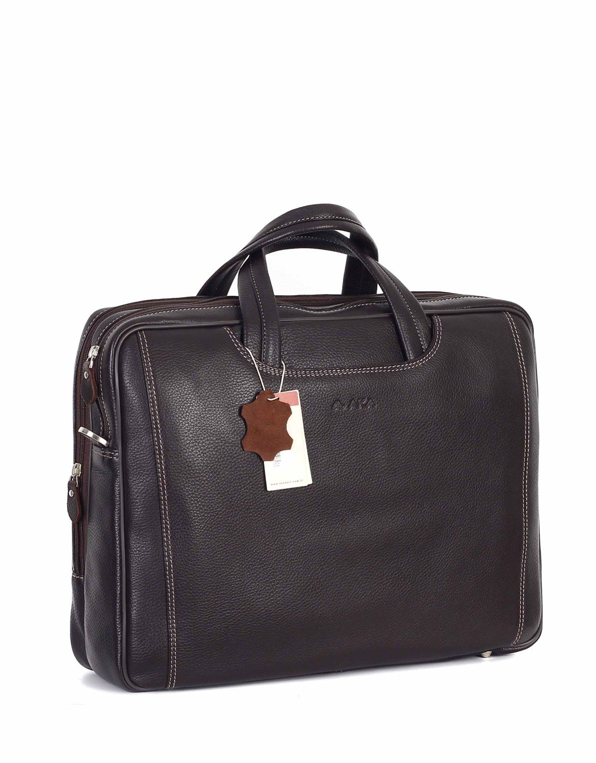 Floter Kahve - Deri Evrak Çantası 245