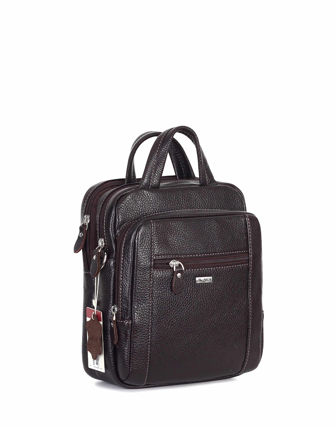 Floter Kahve - Deri Portföy Çantası 302