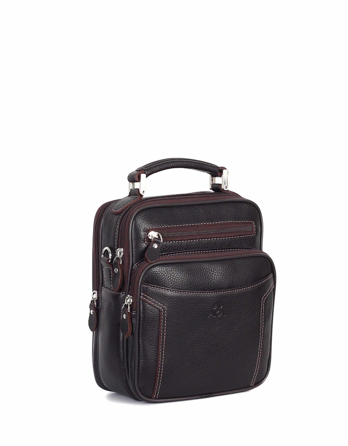 Genuine Leather Portfolio Bag - 306 - 4
