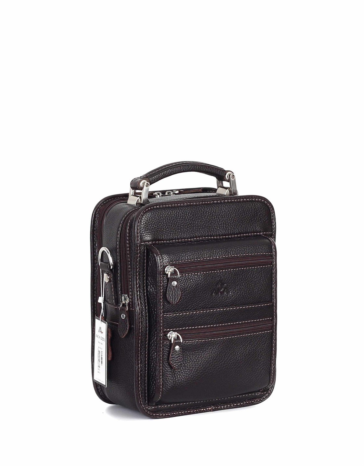 Floter Kahve - Deri Portföy Çantası 307