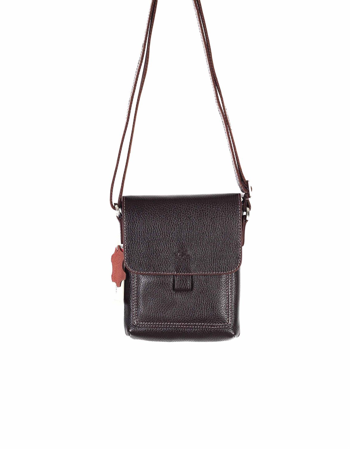 Genuine Leather Shoulder Bag - 321 - 4