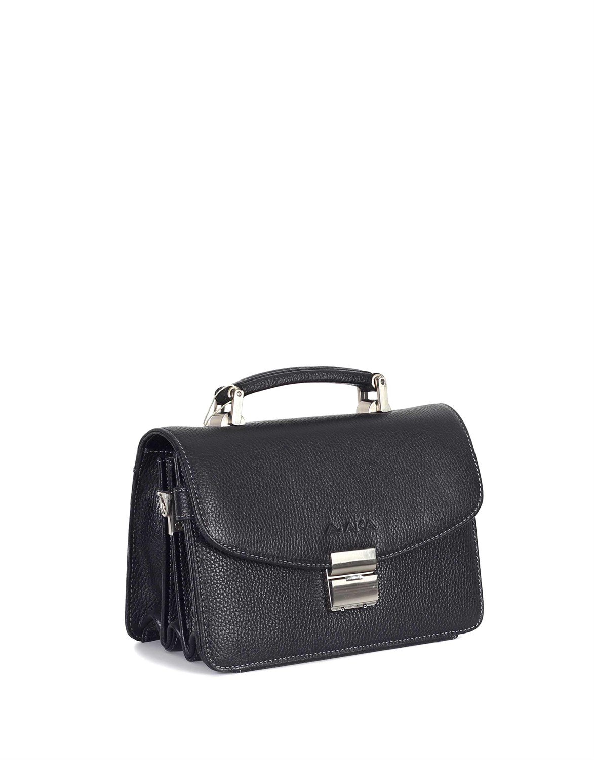 Genuine Leather Portfolio Bag - 132 - 2