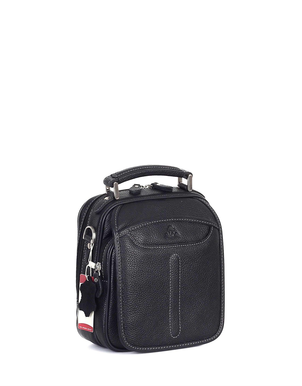 Floter Siyah - Deri Portföy Çantası 344