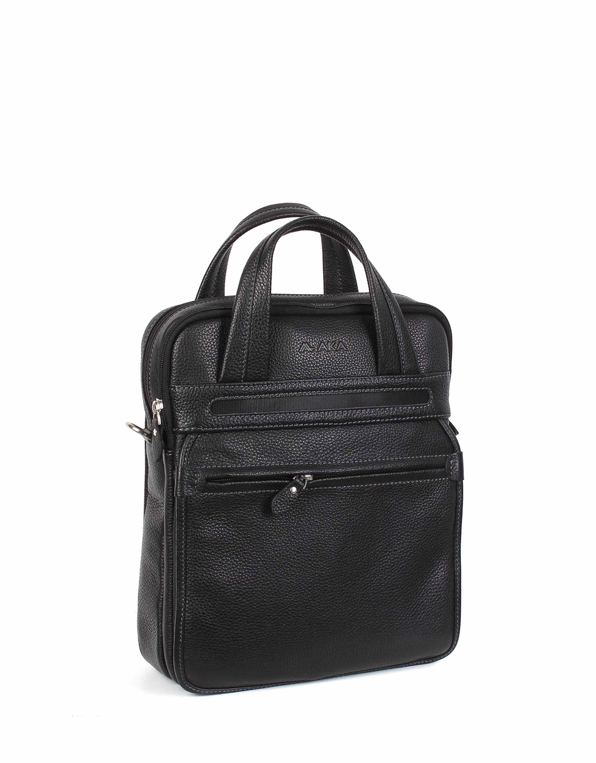 Genuine Leather Portfolio Bag - 374 - 2
