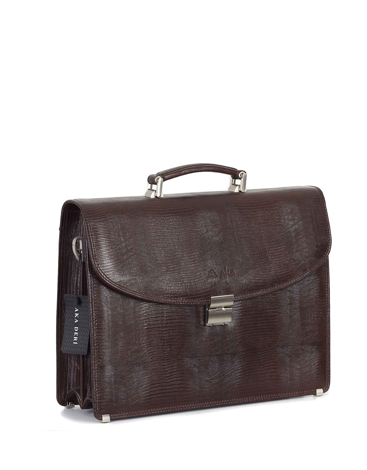 Genuine Leather Briefcase - 297 - 11