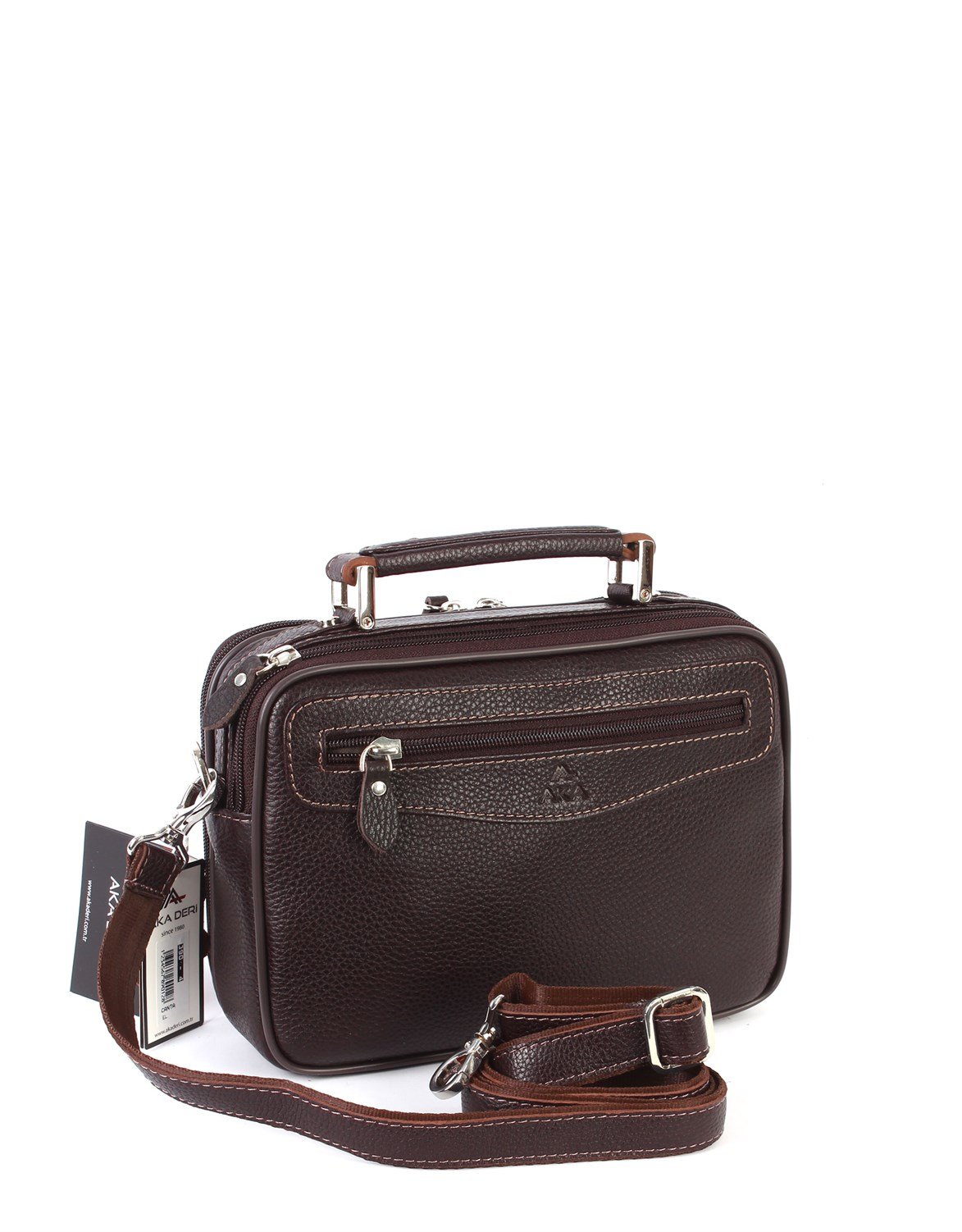 Genuine Leather Hand and Shoulder Bag 390 4
