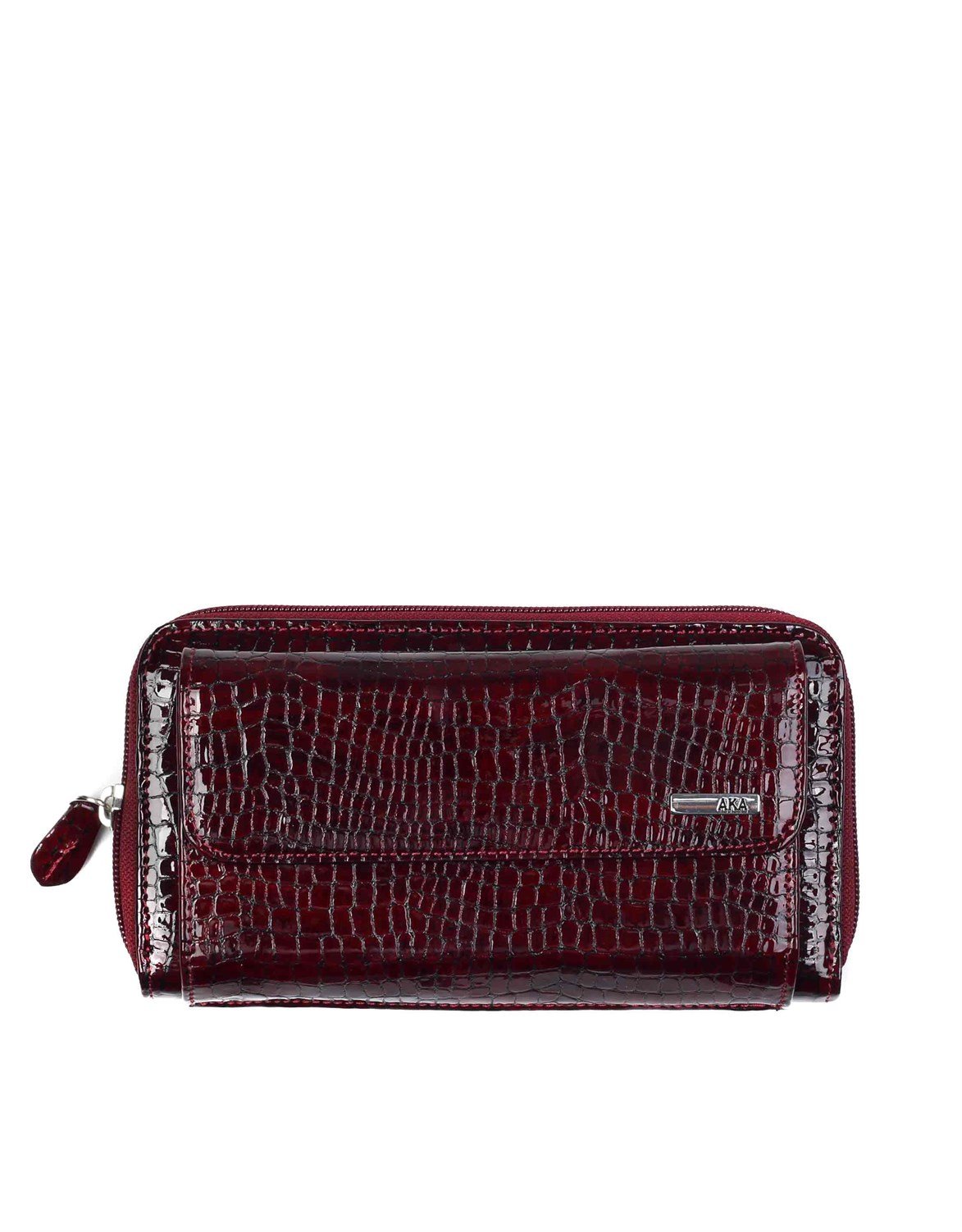 Koyu Kırmızı Deri Kadın Cüzdanı (429-65)