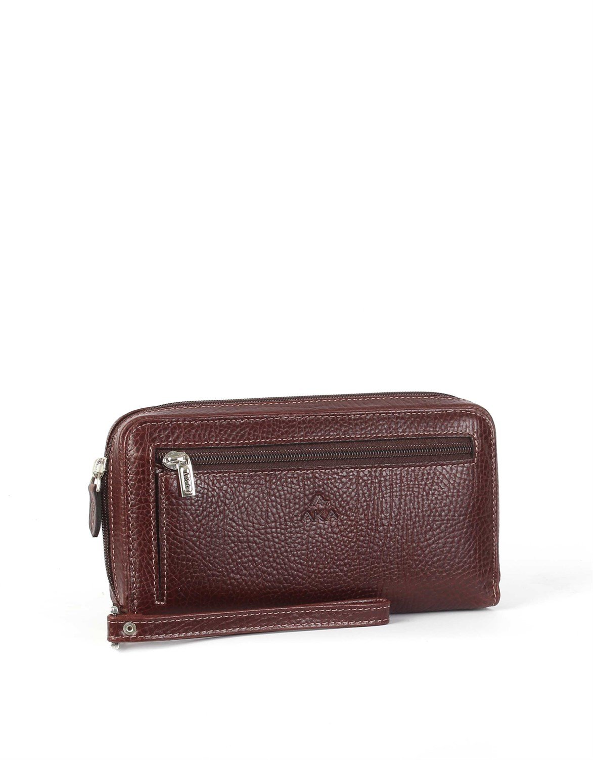 Parlak Kahve - Deri El Çantası 333