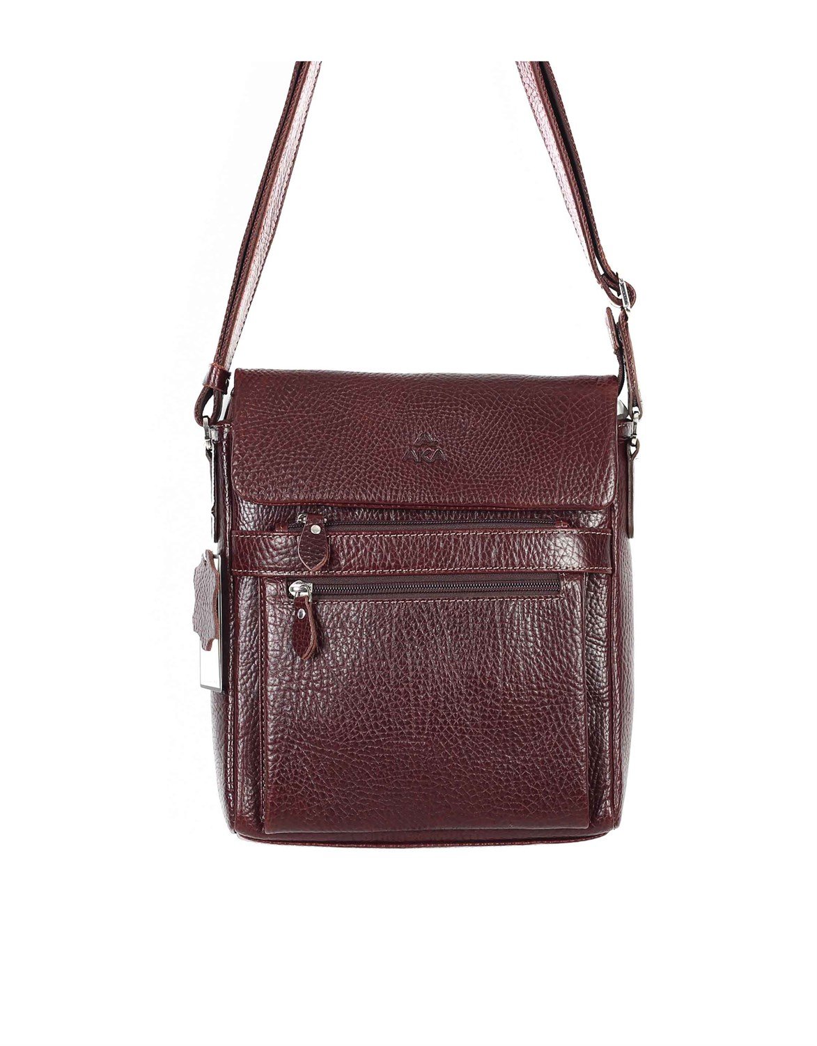 Genuine Leather Shoulder Bag - 323 - 61