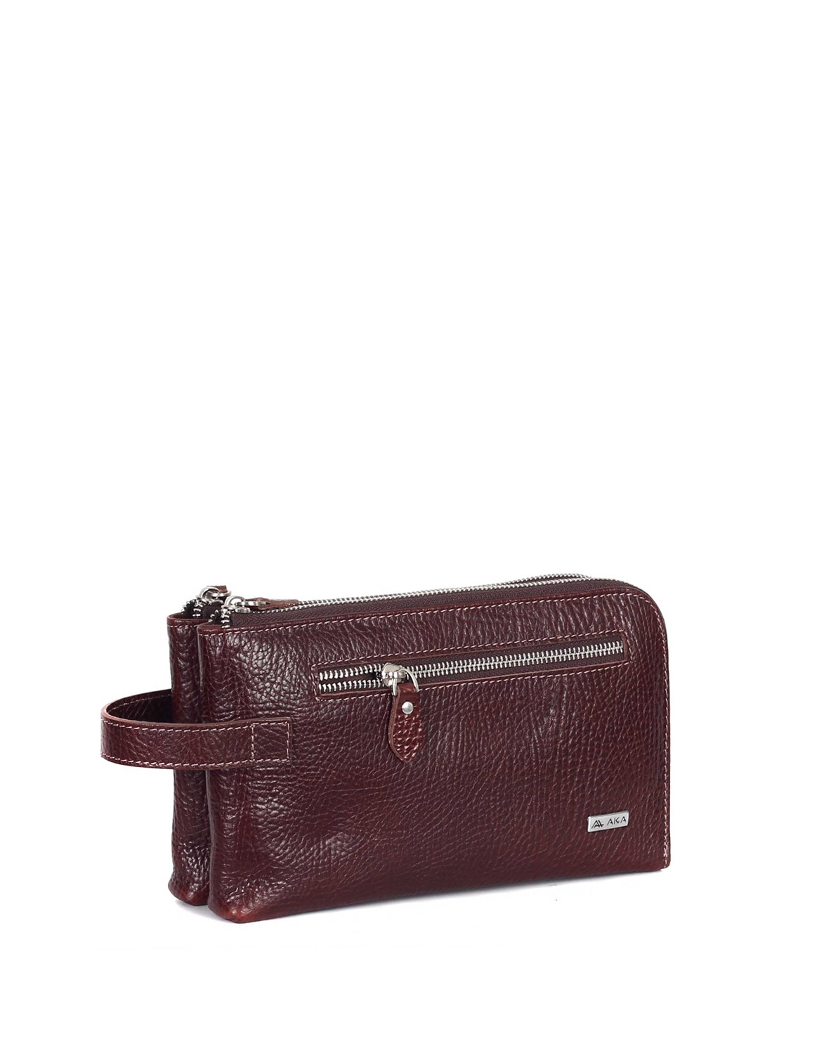 Parlak Kahve -Deri El Çantası 363