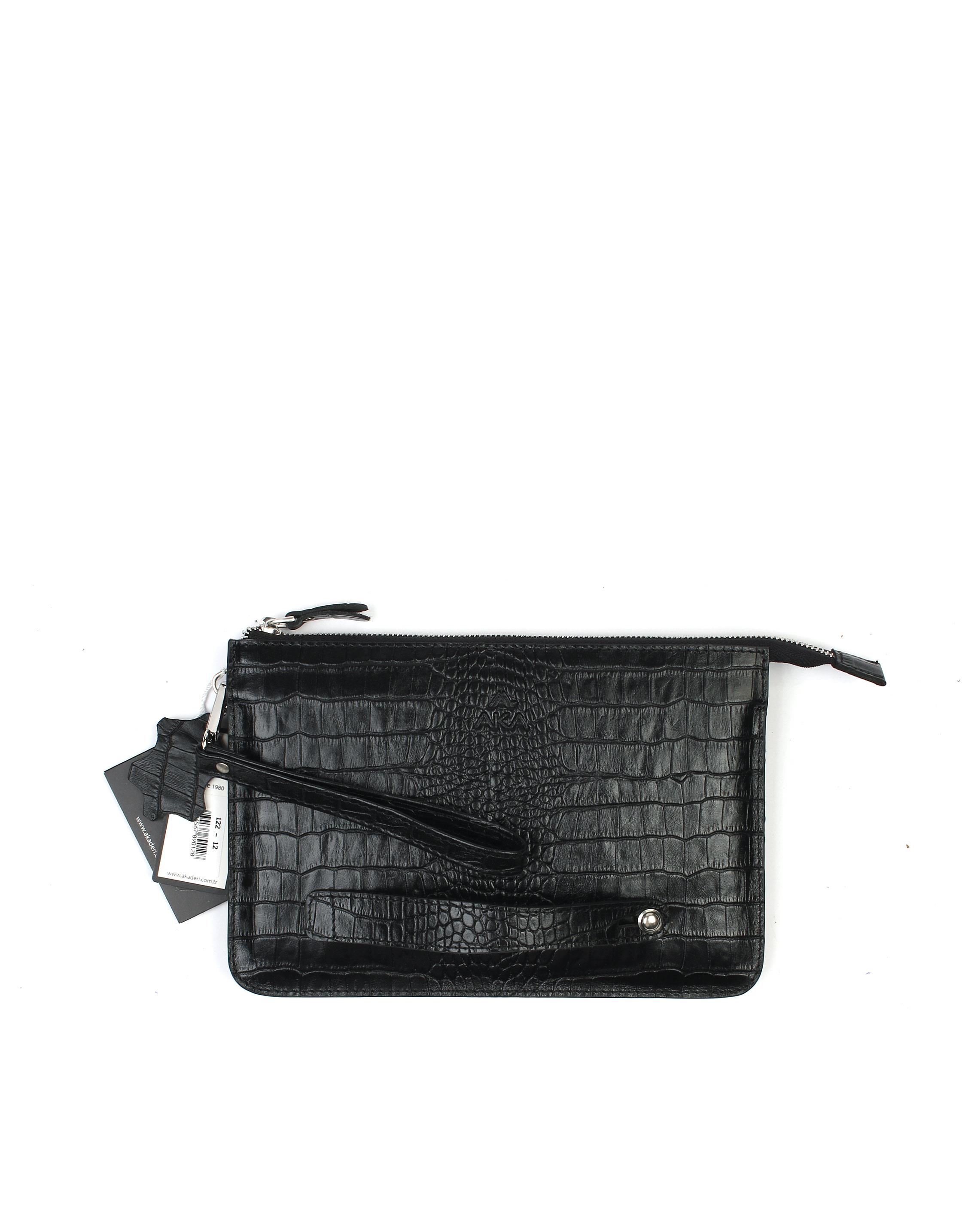 Siyah Deri El Çantası 122