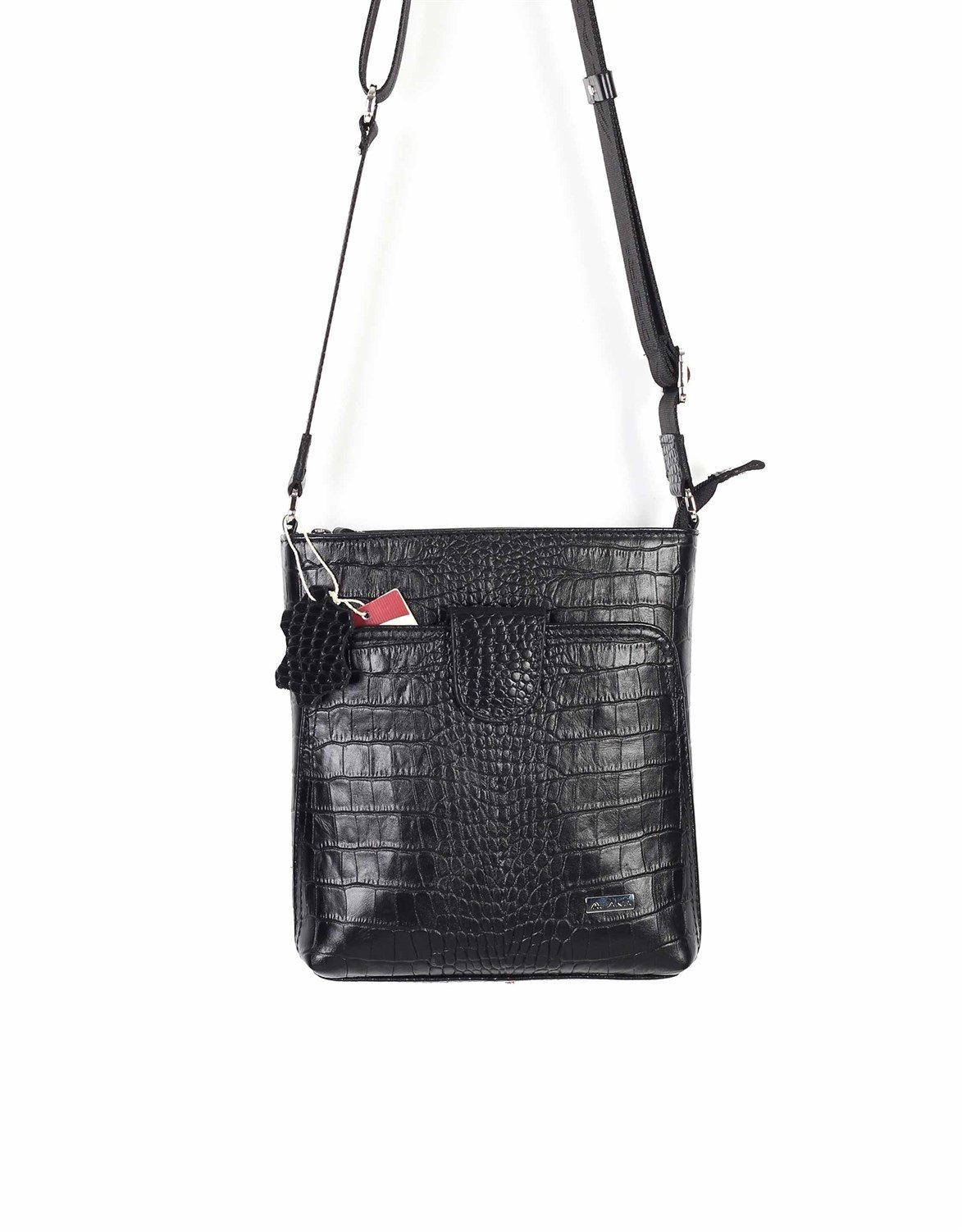 Genuine Leather Shoulder Bag - 316 - 12