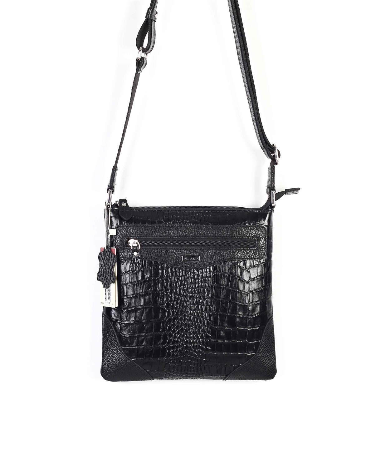 Genuine Leather Shoulder Bag - 315 - 12