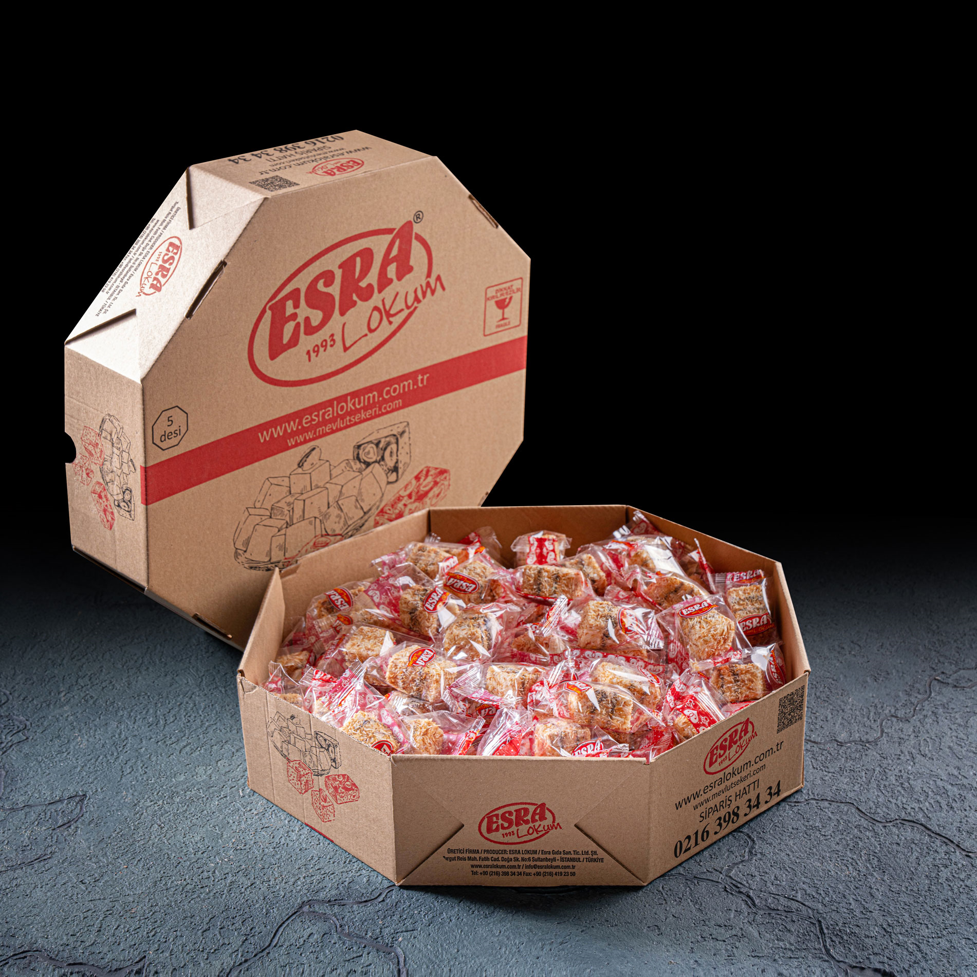 Kadayıflı Pralin Tanem Lokum