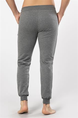  Weweus Antrasit Erkek Paçası Lastikli 2 İplik Eşofman Alt 198