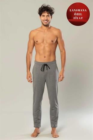 Erdem Weweus Gri Erkek 2 İplik Jogger Pantolon 226