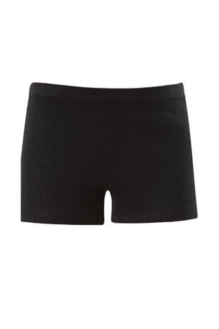 Weweus Siyah Kız Çocuk Süper İnce Doğal Bambu Lüks Boxer 4330