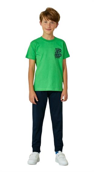 Erdem Weweus Yeşil Erkek Çocuk Pijama Takımı 819