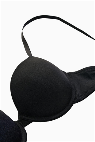 Andes Mikro Sütyen - Double Push Up, Ekstra Dolgulu - Basic - 2527 - Siyah