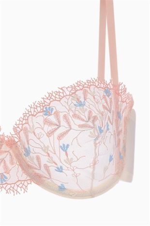 Brode Sütyen - Balenli - Fashion - 2700 - Ekru