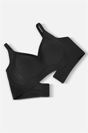 Ghost Dikişsiz Sütyen - Desteksiz - 2800 - Siyah
