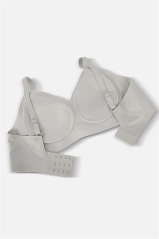 Ghost Dikişsiz Sütyen - Desteksiz - 2800 - Gri