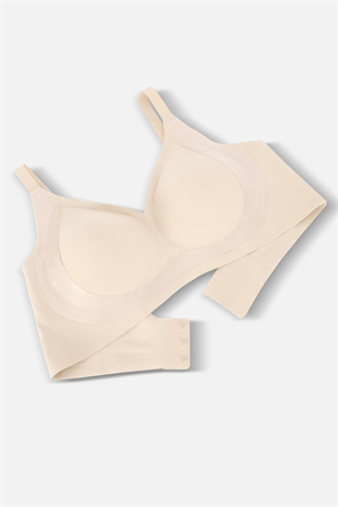 Ghost Dikişsiz Sütyen - Desteksiz - 2800 - Pudra