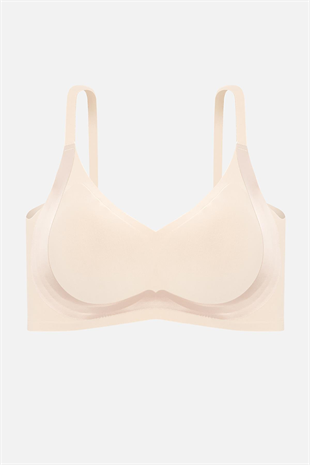 Ghost Dikişsiz Sütyen - Desteksiz - 2800 - Pudra