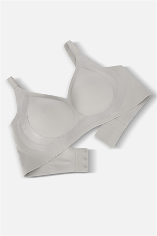 Ghost Dikişsiz Sütyen - Desteksiz - 2800 - Gri