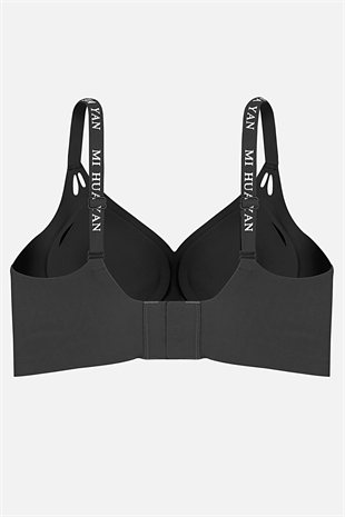 Ghost Dikişsiz Sütyen - Desteksiz - 2801 - Siyah