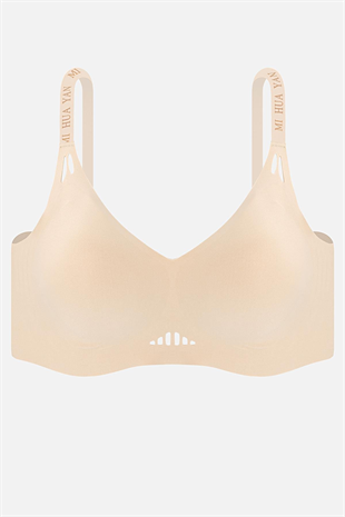 Ghost Dikişsiz Sütyen - Desteksiz - 2801 - Pudra