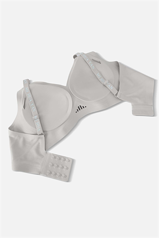Ghost Dikişsiz Sütyen - Desteksiz - 2801 - Gri