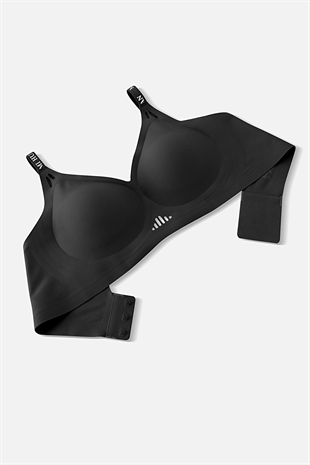 Ghost Dikişsiz Sütyen - Desteksiz - 2801 - Siyah