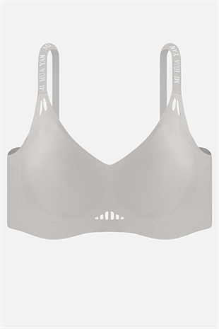 Ghost Dikişsiz Sütyen - Desteksiz - 2801 - Gri