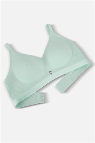 Ghost Dikişsiz Sütyen - Desteksiz - 2802 - Açık Yeşil