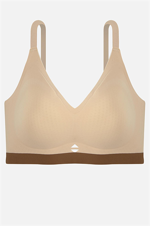 Ghost Dikişsiz Sütyen - Desteksiz - 2802 - Ten