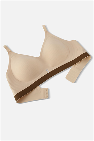 Ghost Dikişsiz Sütyen - Desteksiz - 2802 - Ten