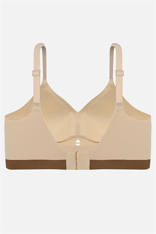 Ghost Dikişsiz Sütyen - Desteksiz - 2802 - Ten