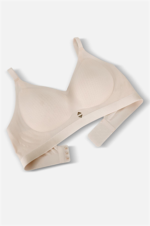 Ghost Dikişsiz Sütyen - Desteksiz - 2802 - Pudra